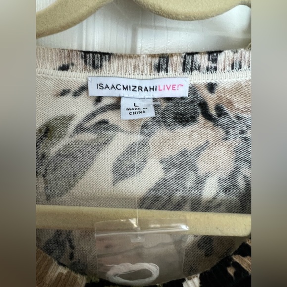 Isaac Mizrahi sweater worn once size large - Picture 6 of 12
